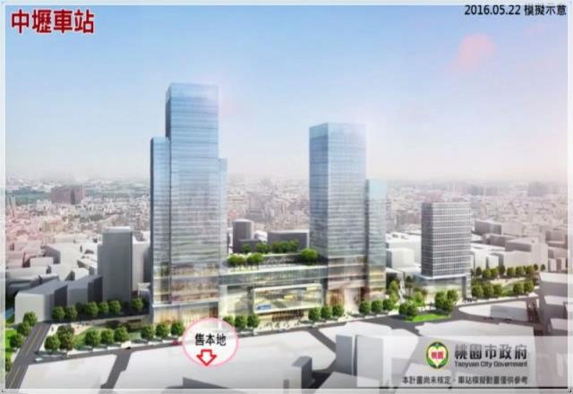 中壢火車站商業用地售